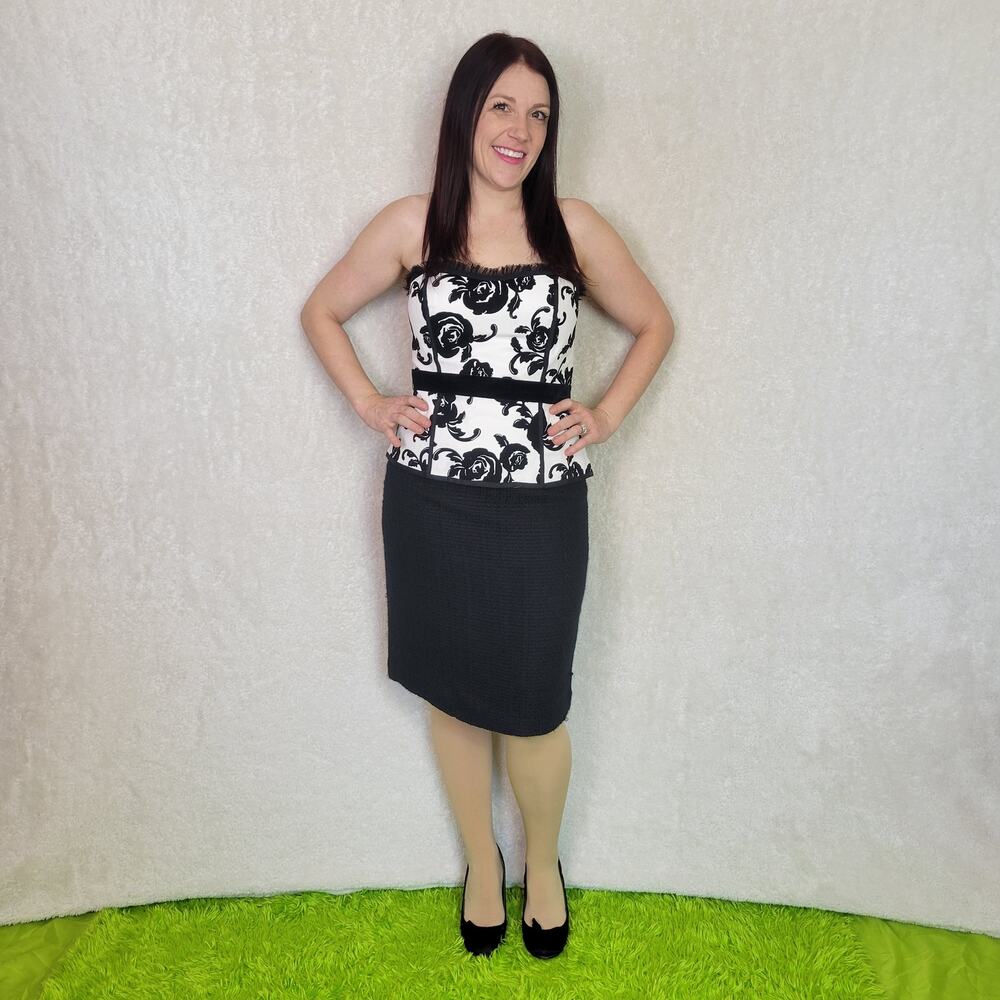 White House Black Market Corset Skirt Set, 8